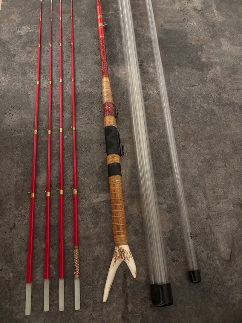 DAMオリジナル　筏竿　かかり釣り