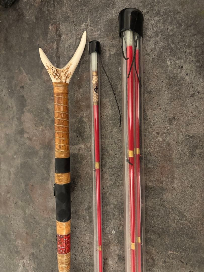 DAMオリジナル　筏竿　かかり釣り