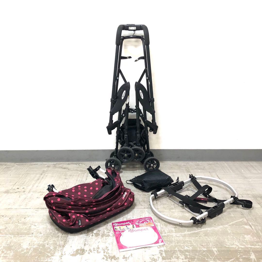 Compet ペットカート　ミリミリ　mili mili ルビードット