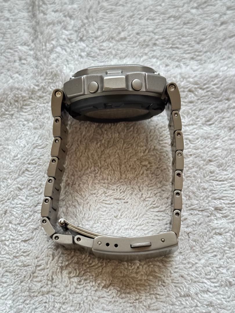 【極美品】カシオMRG-110T初代フルメタルGショック角形チタン