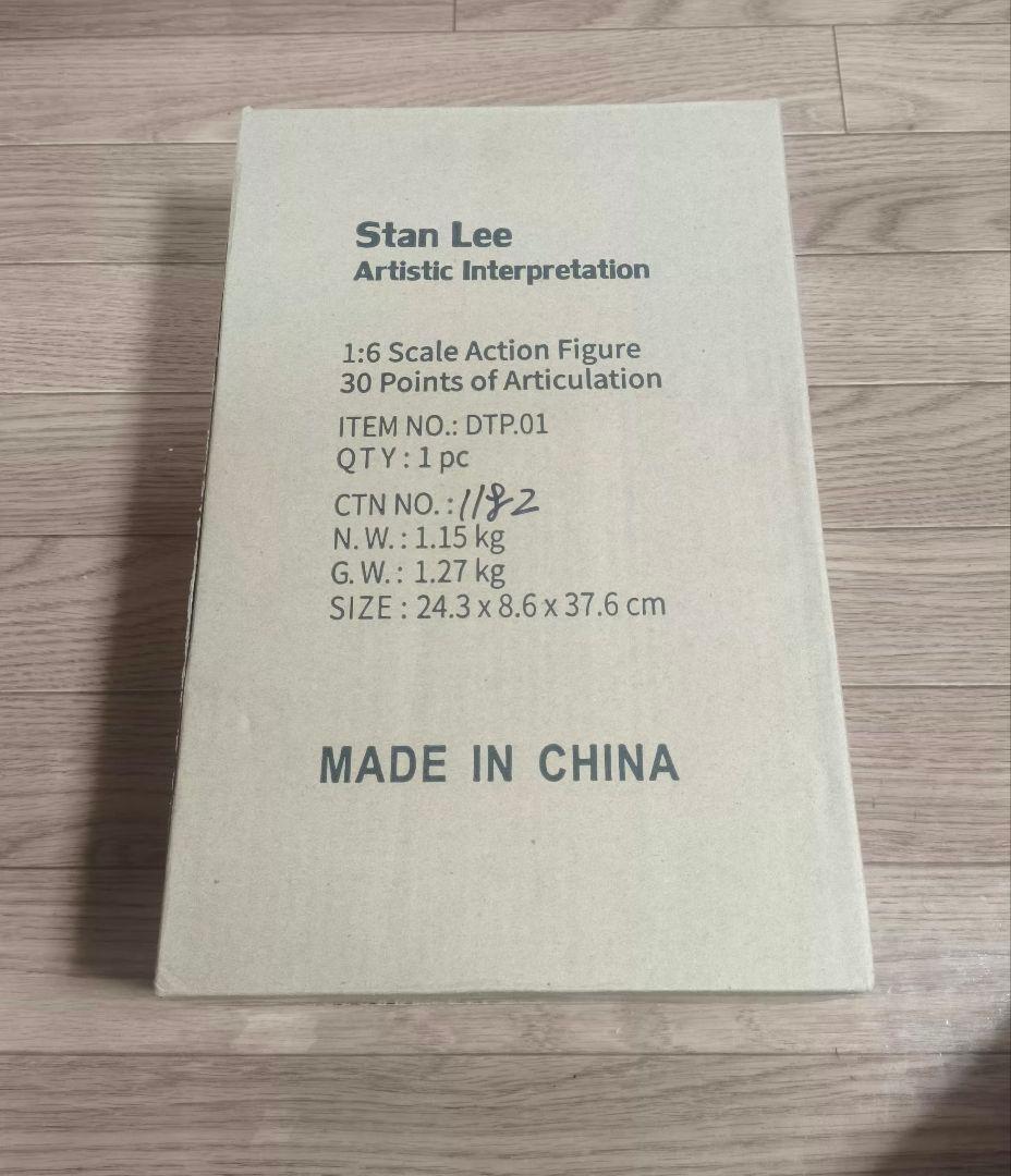 新品 Das Toyz Marvel Stan Lee 1/6 スケール限定版