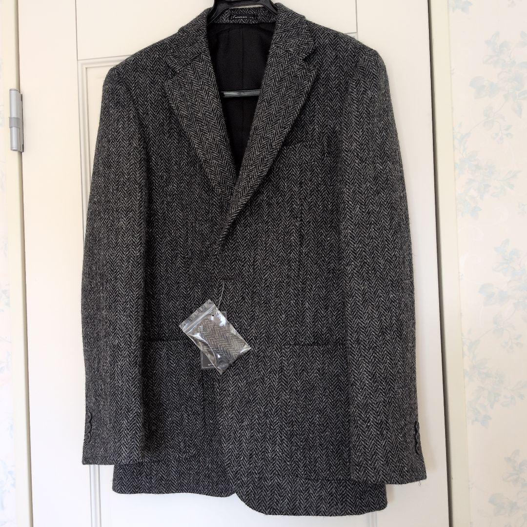 Harris Tweed ヘリンボーン ビジネスジャケット