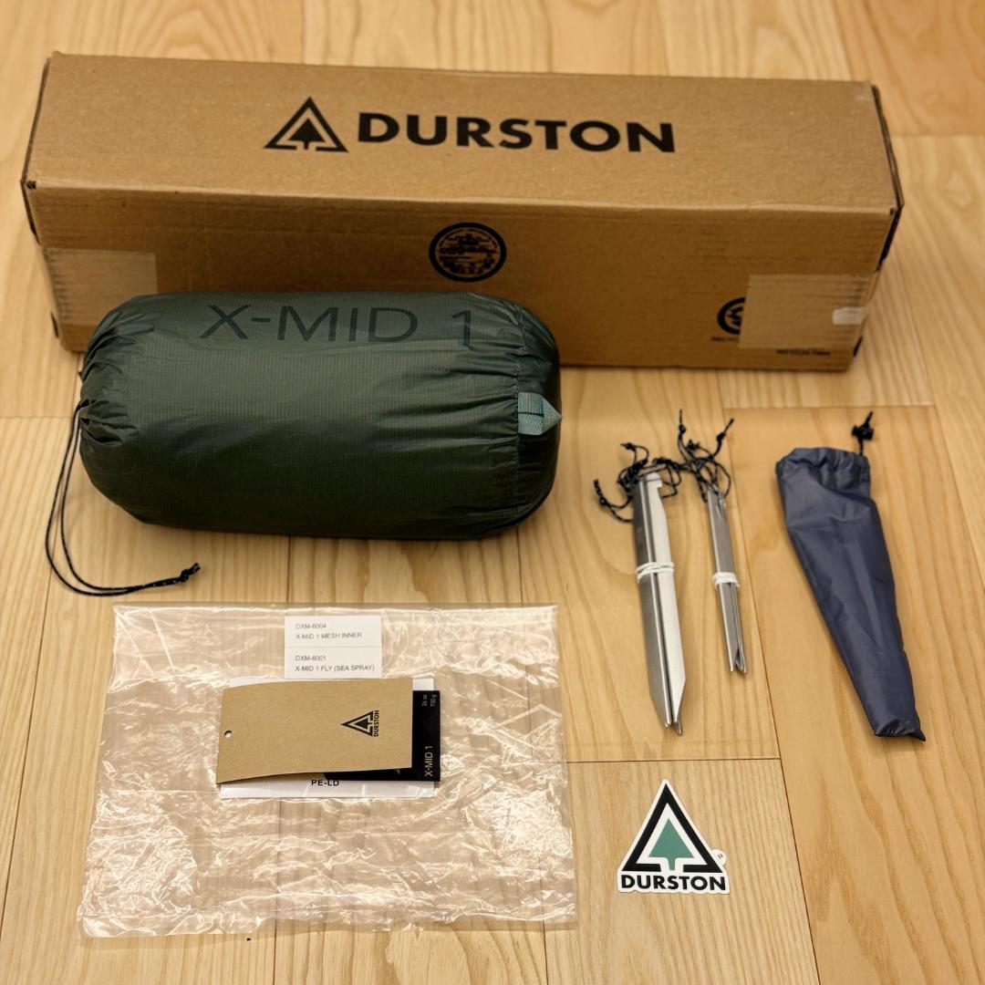 ★新品 Durston X-Mid 1 ULテント 720g カナダ直輸入