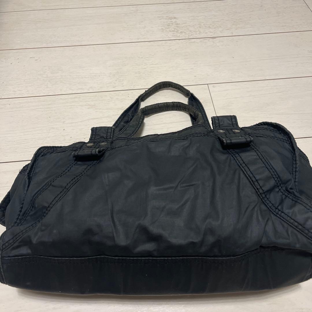 90s 希少　ディーゼル　アーカイブメタルロゴ　ミニボストンバッグ　y2k