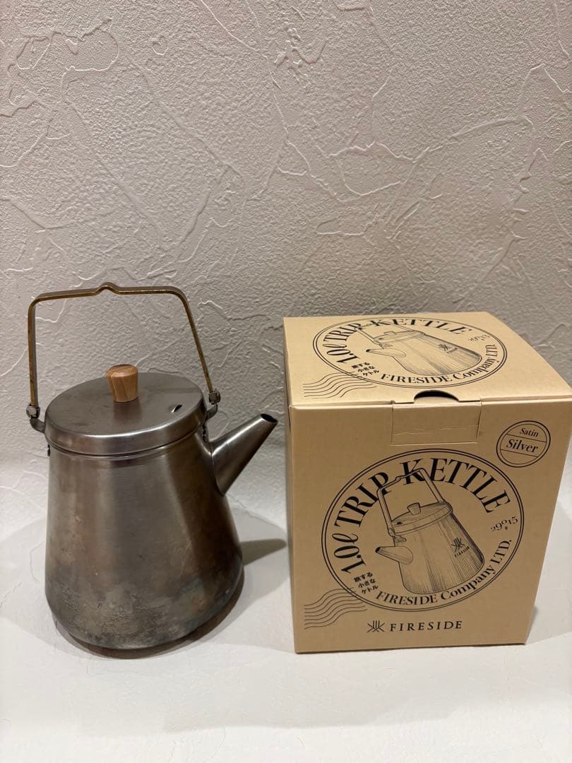 FIRESIDEトリップケトル 1.0L サテンシルバー