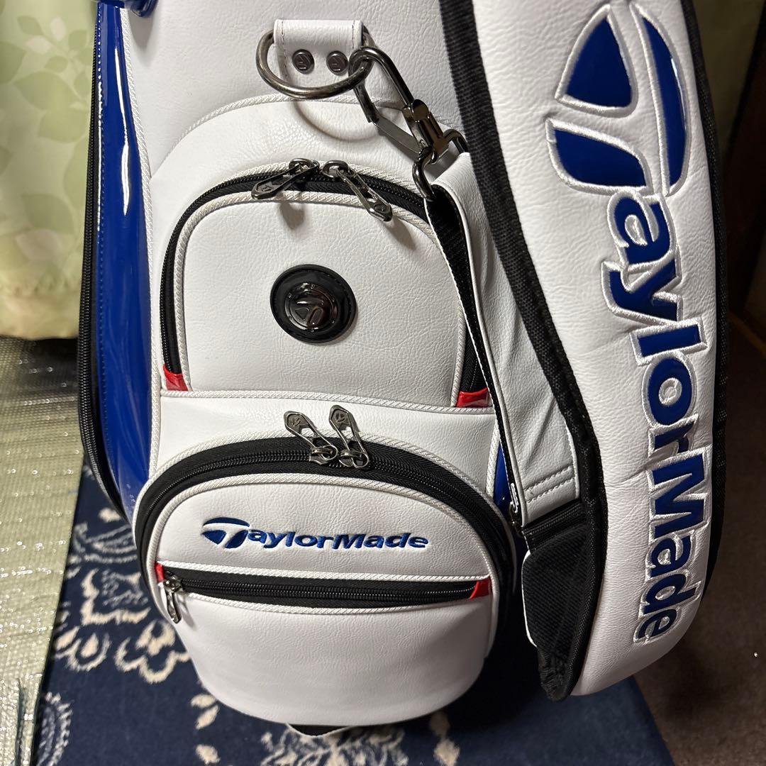 TaylorMade キャディバッグ ホワイト/ブラック/ブルー
