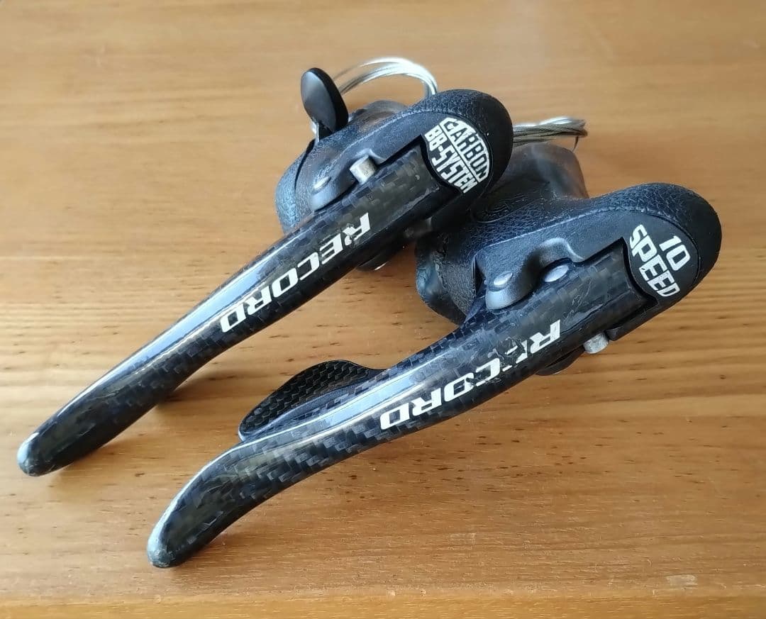 CAMPAGNOLO Record カーボン デュアルコントロールレバー