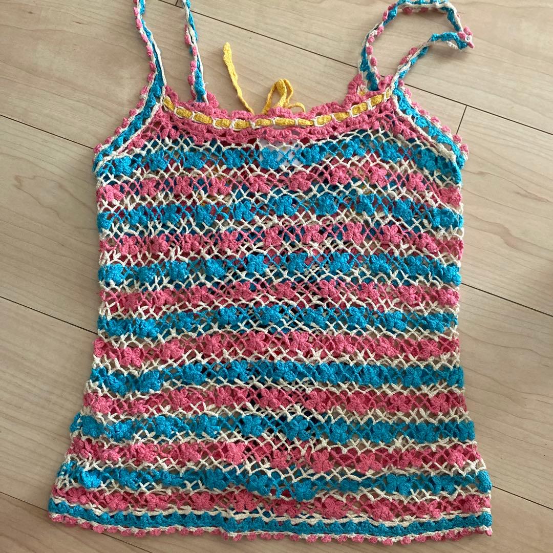 HYSTERIC GRAMOUR POPS タンクトップ ドーナツベア