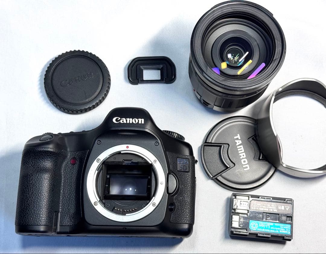 Canon EOS 5D 初代 後期型 美品 付属品多数 28-200 レンズ付