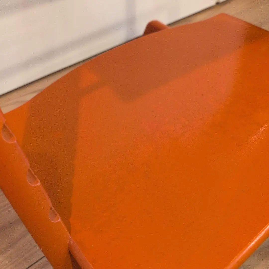 廃盤STOKKE ストッケ　ハイチェア　トリップトラップ　オレンジ テラコッタ