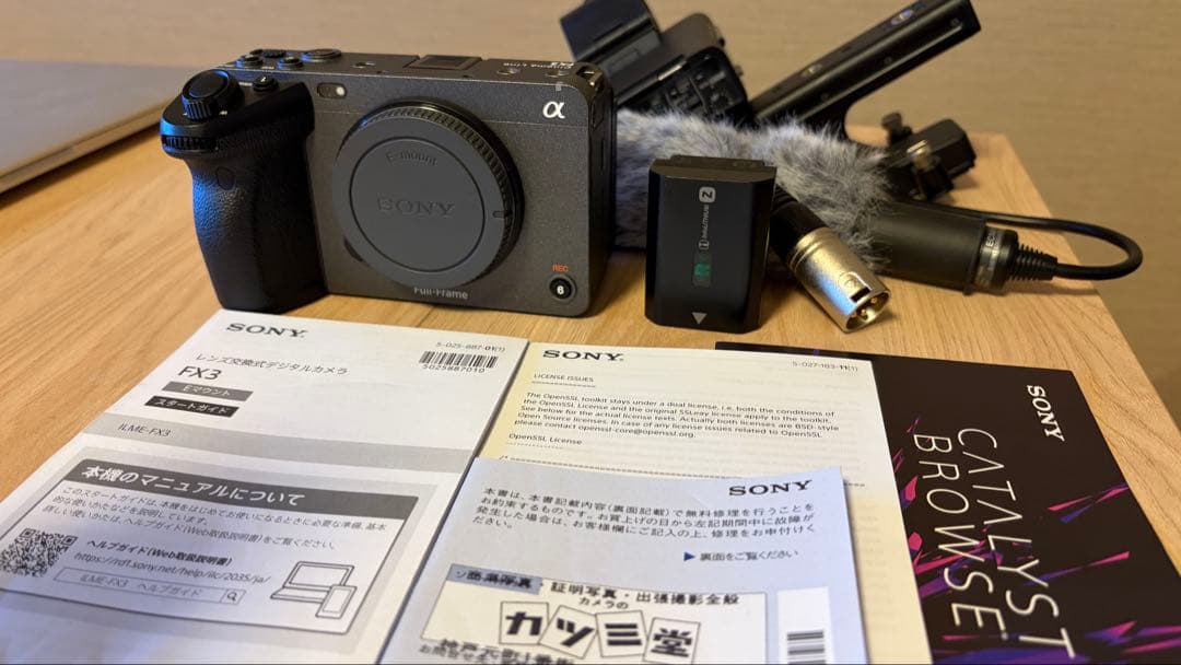 デジタルカメラ SONY FX3