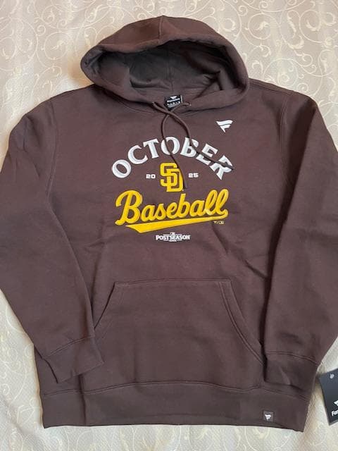 ダルビッシュYuパドレス2025ポストシーズンロッカーROOM選手使用フーディL