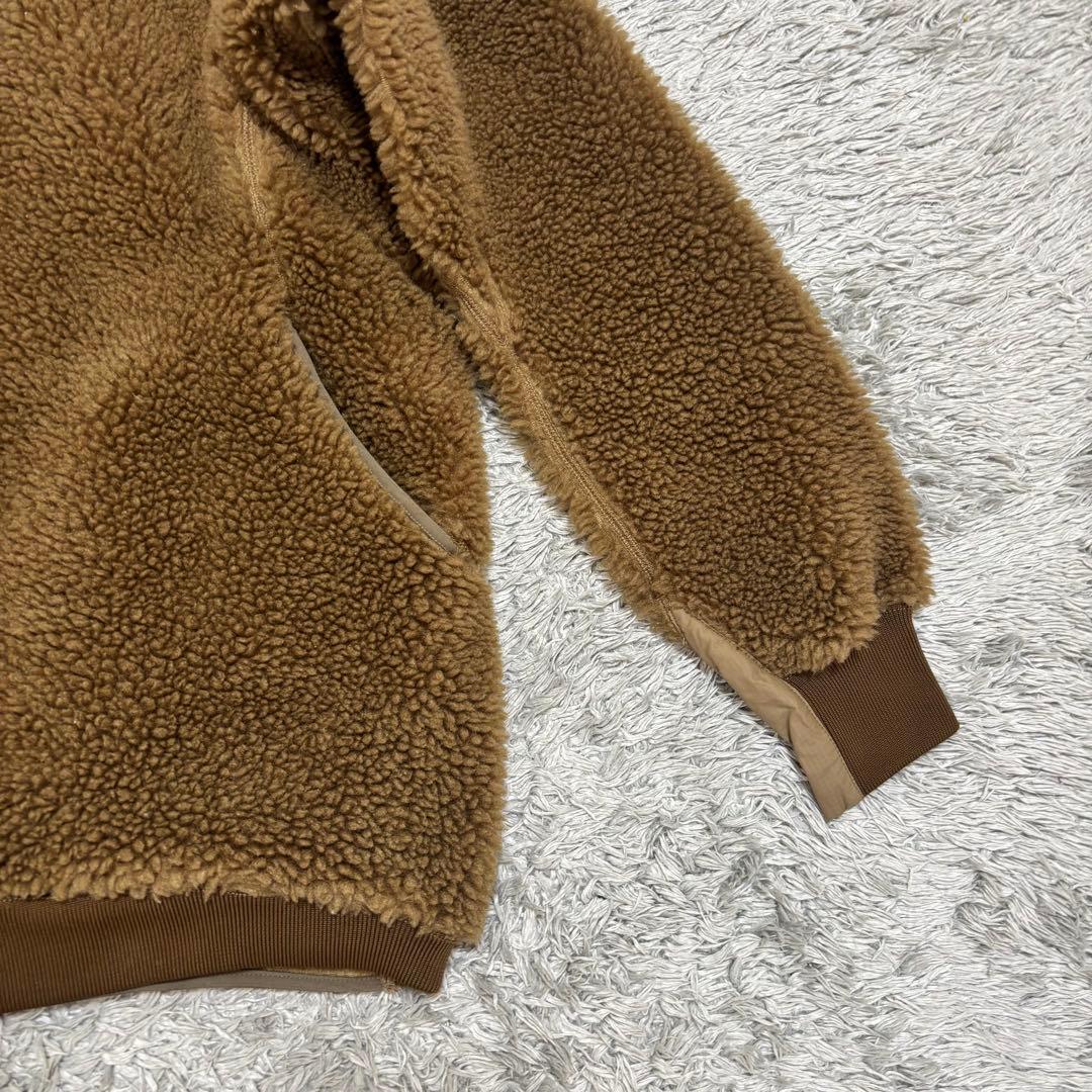 ゴールドウイン GOLDWIN ボアフリーススウェットシャツ　タバコブラウン　M