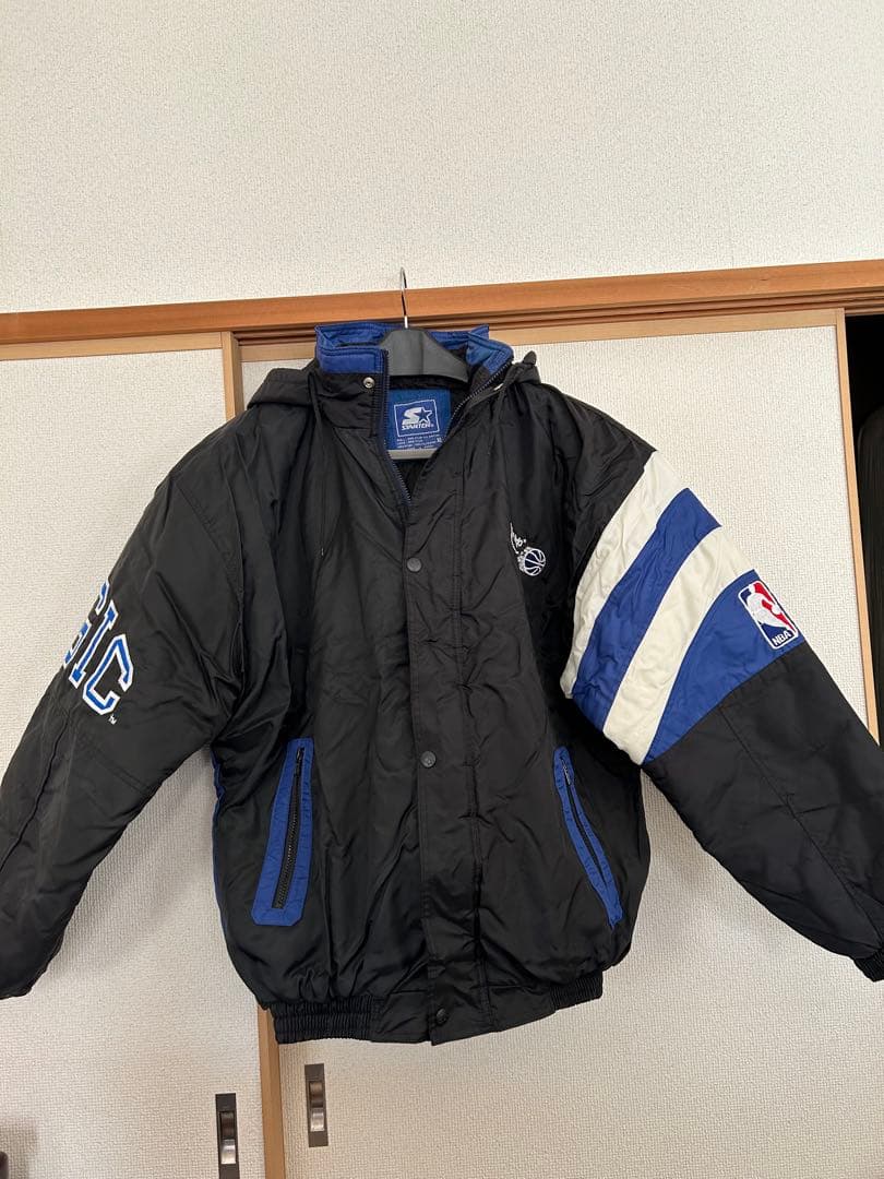 ⭐️未使用⭐️ 90s starter Orlando Magic フーディナイロン