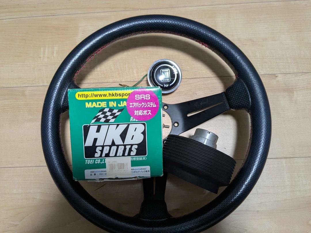 NARDI ステアリング/HKB SPORTS ボス/謎ボス　3点セット