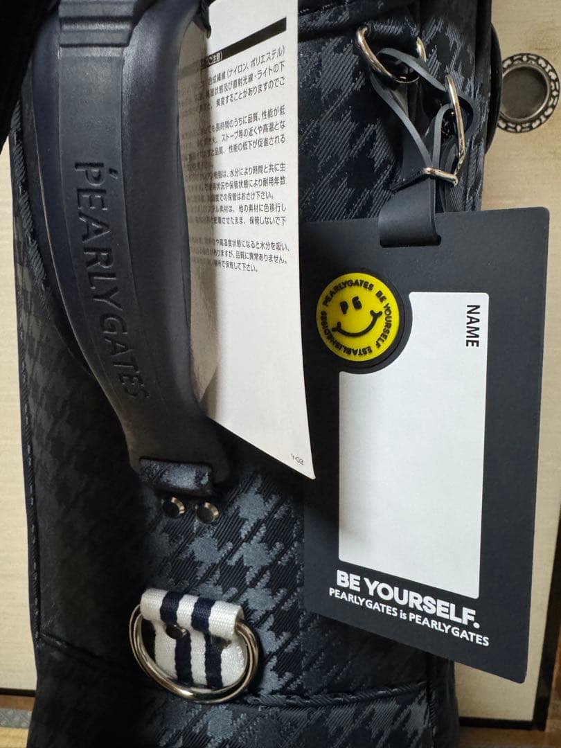 PEARLY GATES ゴルフバッグ・キャディバッグ ブラック