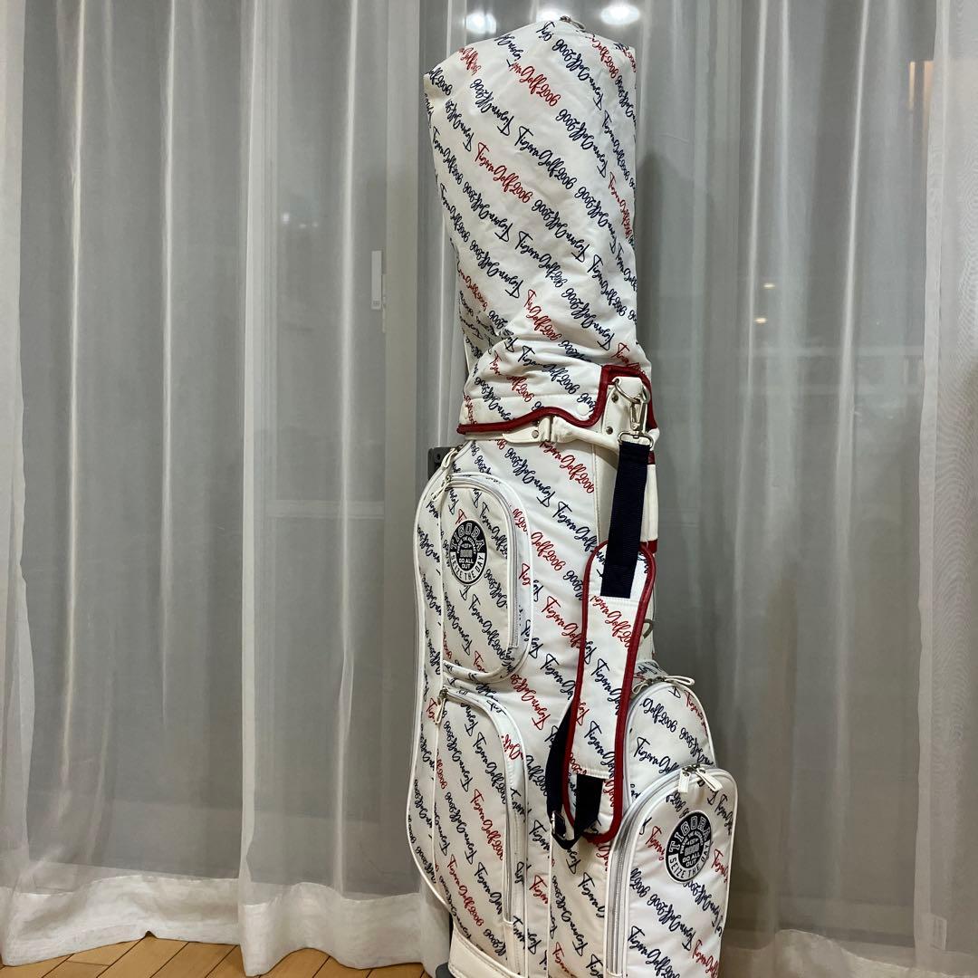 ティゴラ　TIGORA ホワイト ゴルフキャディバッグ キャスター付き