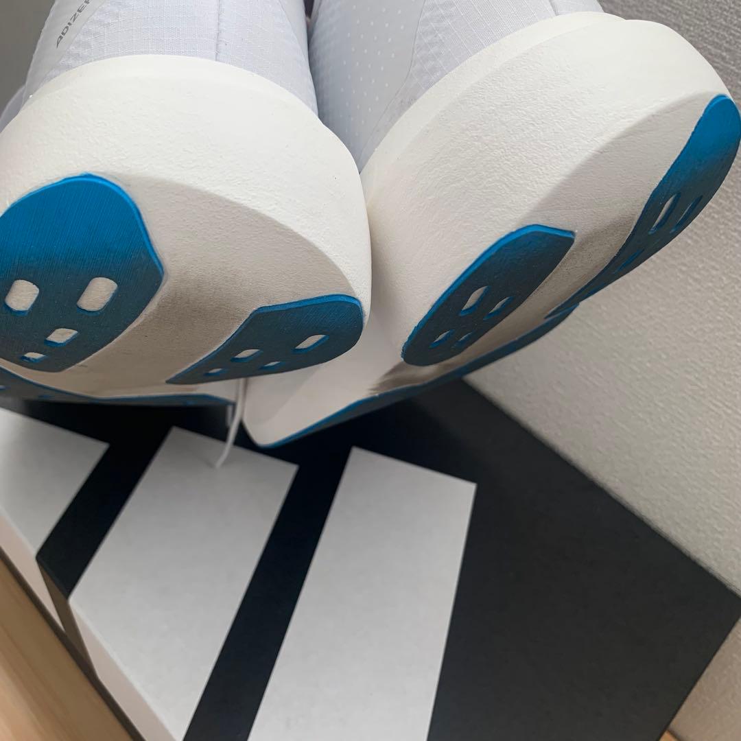 ダイ様　　ADIZERO EVOSL Woven 26.0 ホワイト/ブルー