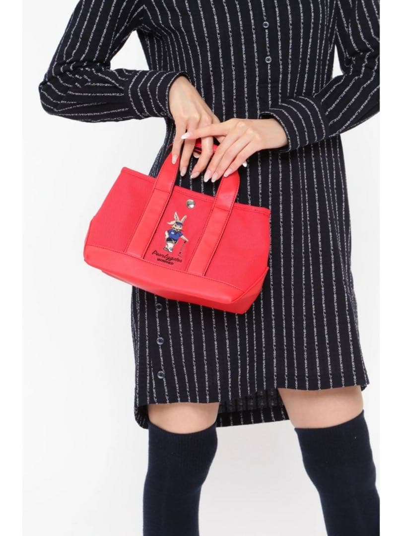 新品 未使用 パーリーゲイツ カートバッグ GOLFラビットカートBAG レッド