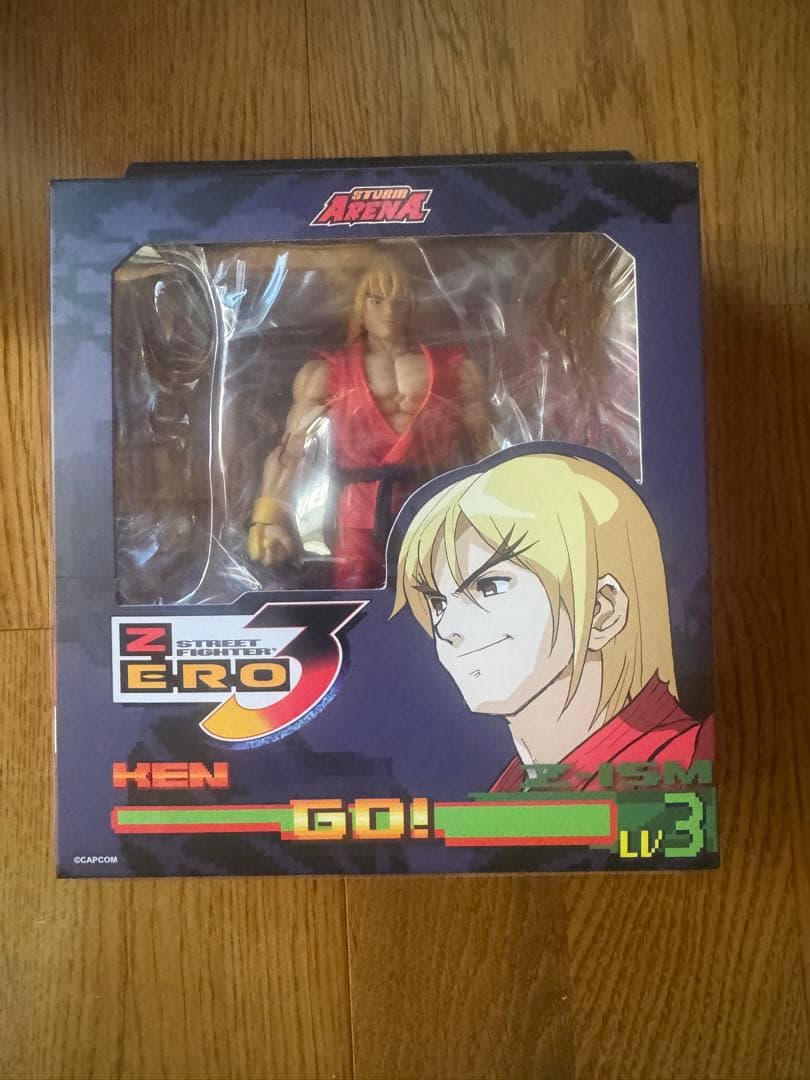 ストリートファイターアルファ3 ストームアリーナ ケン 1/12スケール　未開封