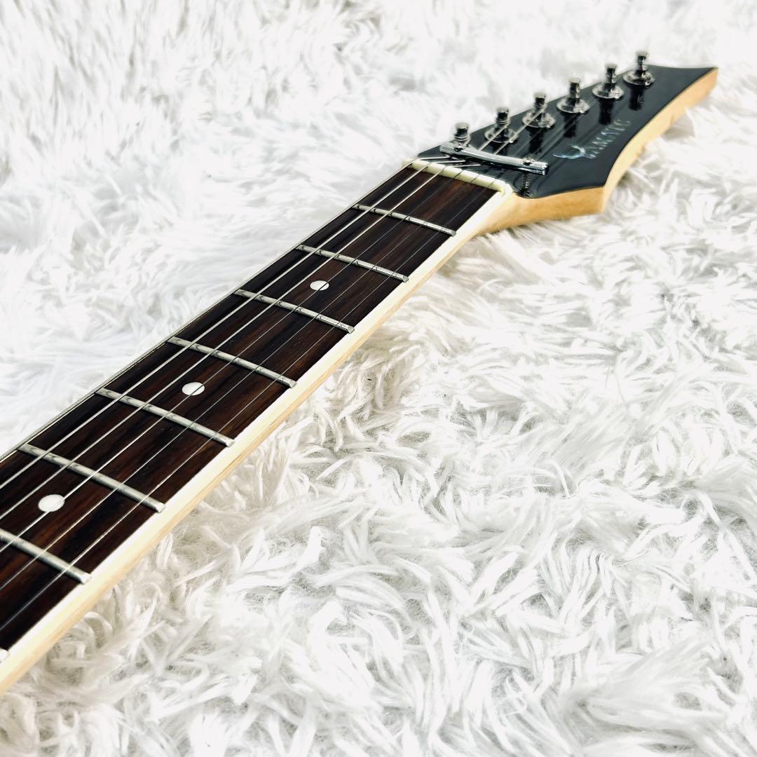 Yamato ヤマト Ibanez RG風エレキギター キルトトップ ギター