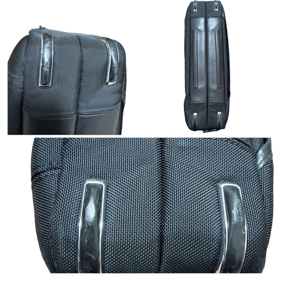 TUMI アリヴェ レスター 255004D2 ビジネスバッグ レザー 本革 紺