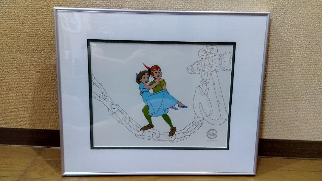 ディズニー　セル画　ピーターパン＆ウェンディ