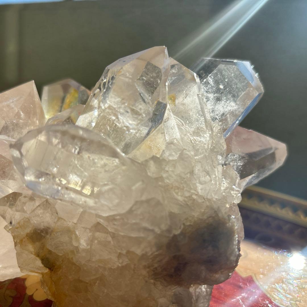 トマスゴンサガ水晶クラスター 約1.2Kg 極美品