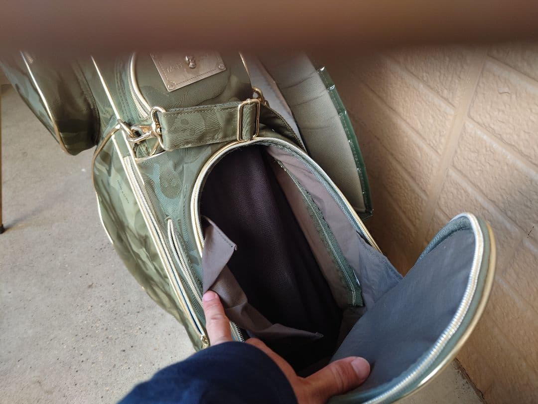 ケ*イ様 （最終お値下げ）MARK & LONA 迷彩 キャディバッグ