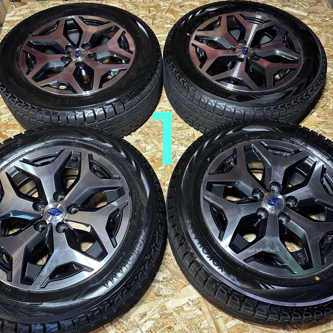 スバル　フォレスター　純正　１７インチ　高年式　低走行　①