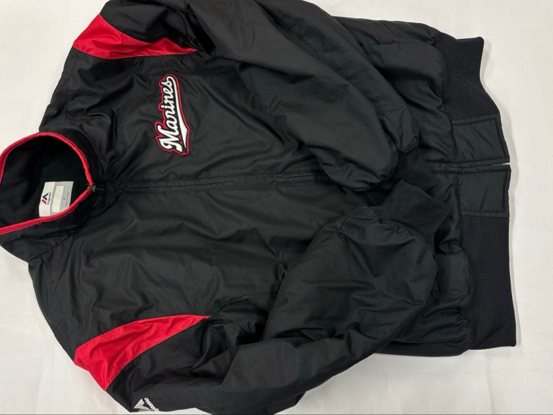 千葉ロッテマリーンズ　グラウンドコート　Lサイズ　オーセンティック