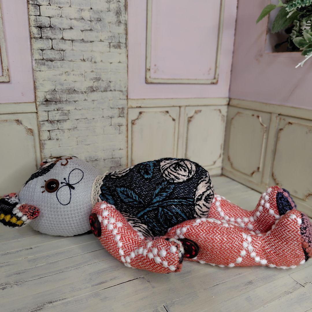 ミナペルホネン＊ハンドメイド＊ぬいぐるみ＊テディベア＊70