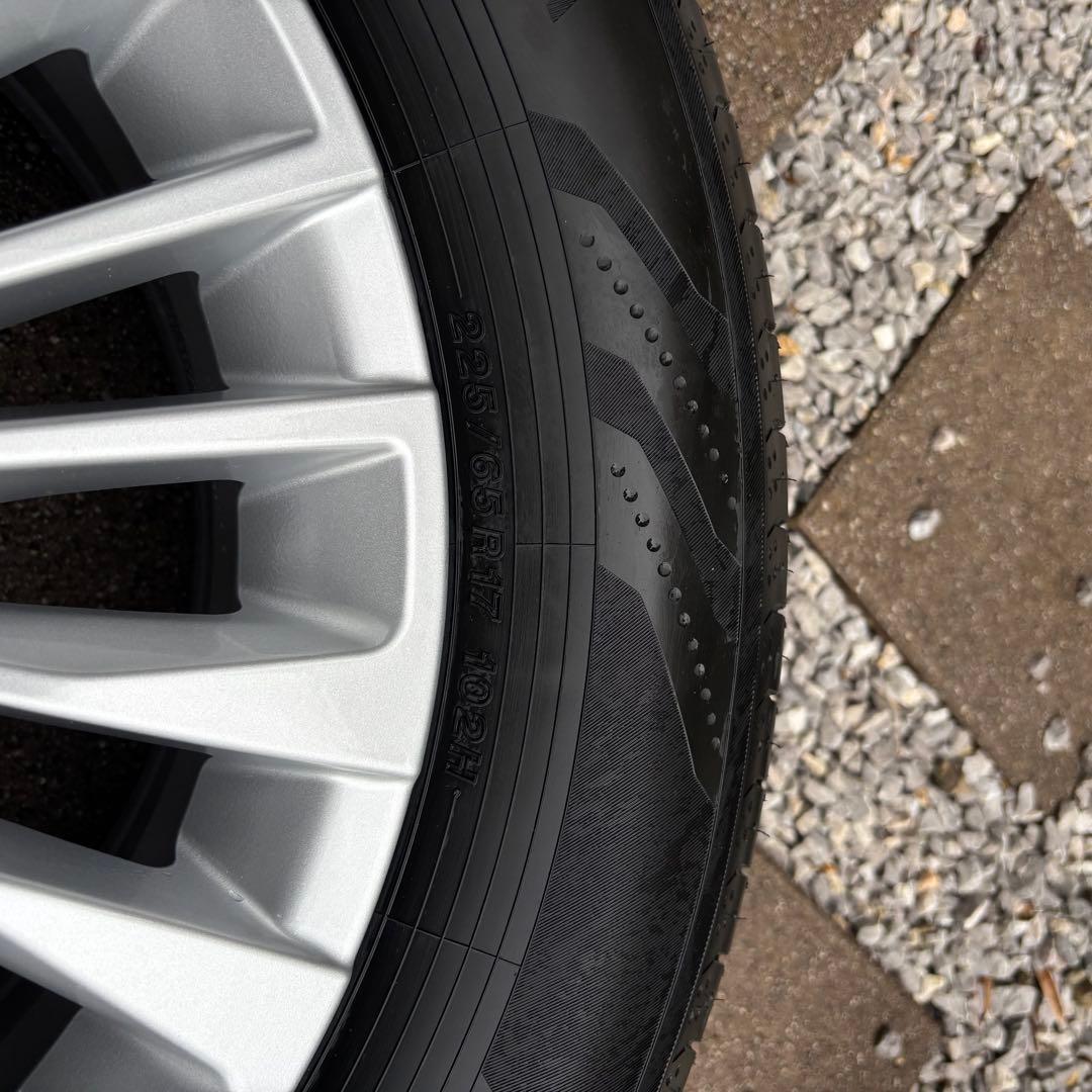 40系アルファード 純正ホイール、タイヤセット 新車外し 17インチ