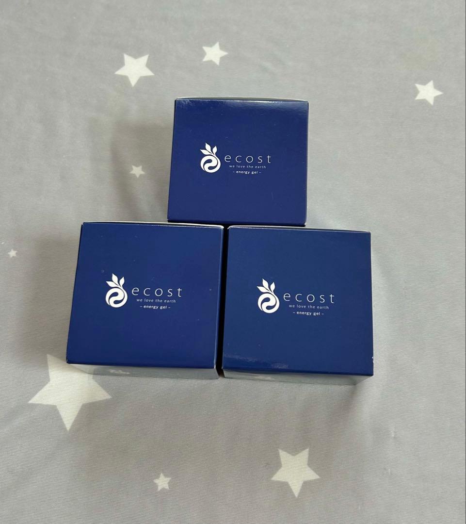 【新品】ecost エコスト エナジージェル　保湿ジェルⅡ-pw 50g 3個