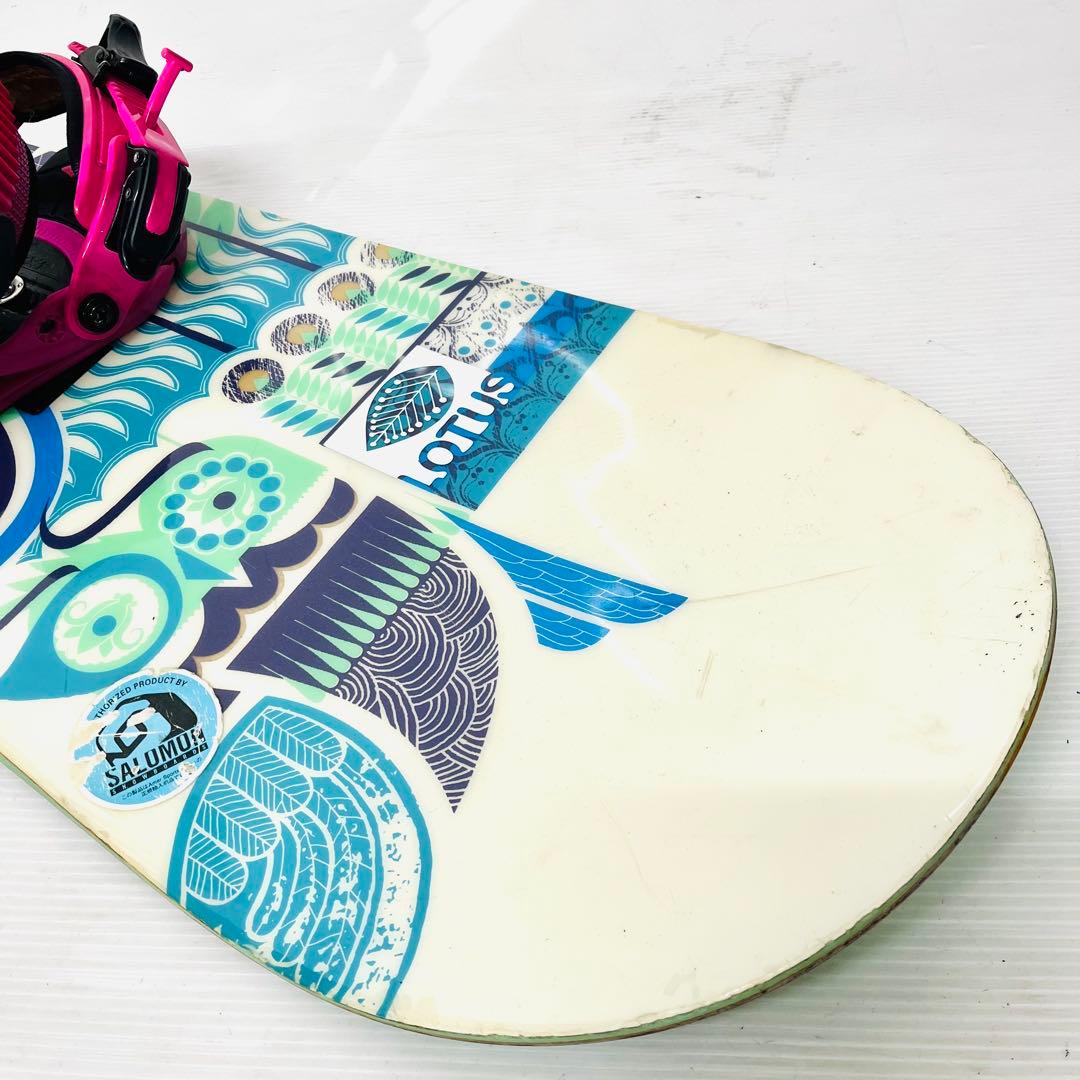 サロモン　フラックス　レディース　スノボセット　スノーボード　女性用　ウーメンズ