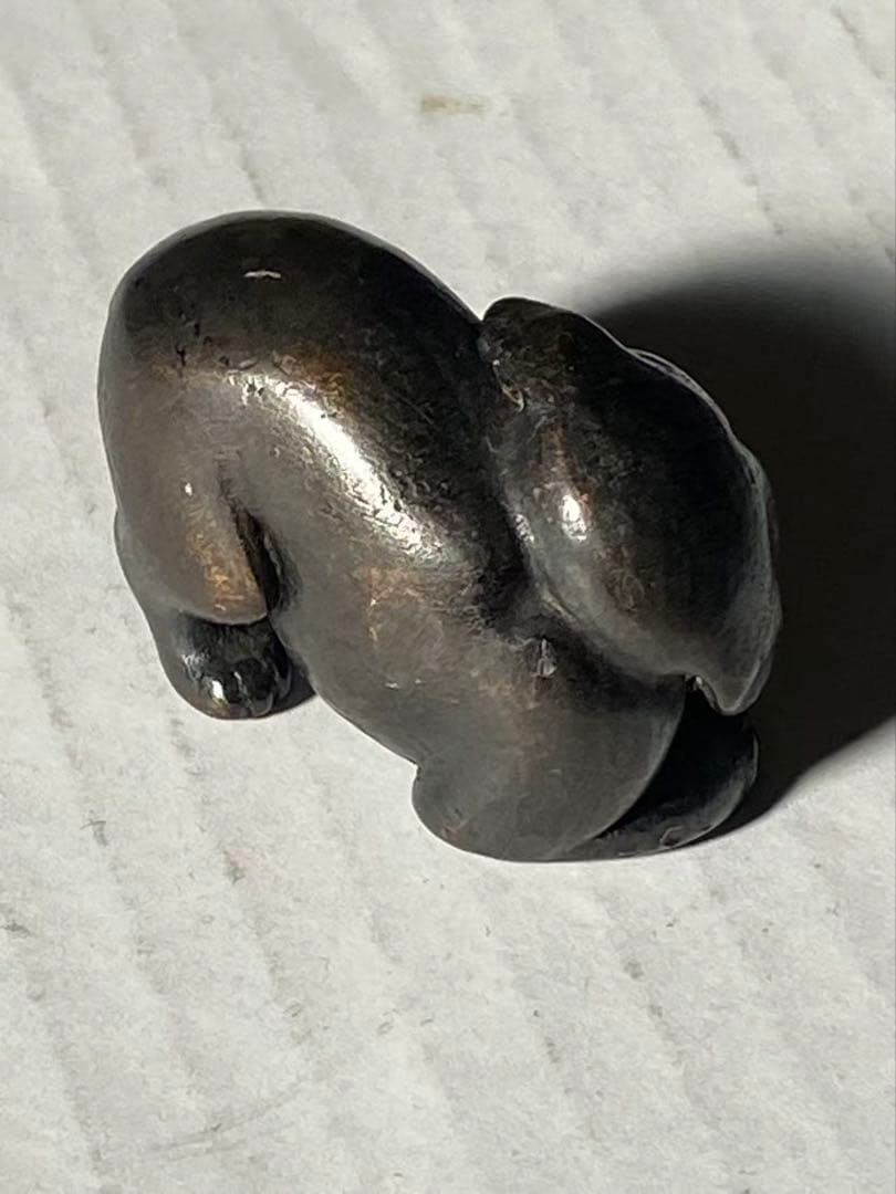 銅器＋二支戌干支吉兆開運 ギフト 贈り物プレゼント 置物 犬 縁起物 在銘時代物