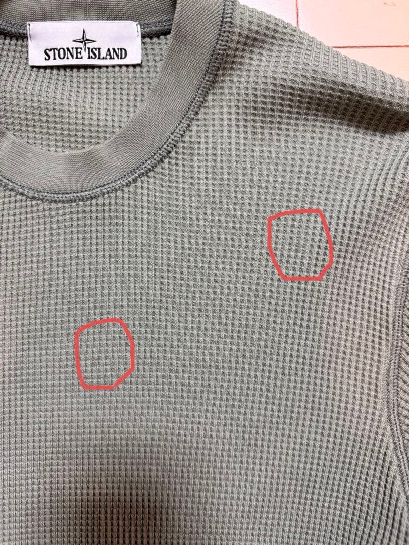 STONE  リブ編み　ニット