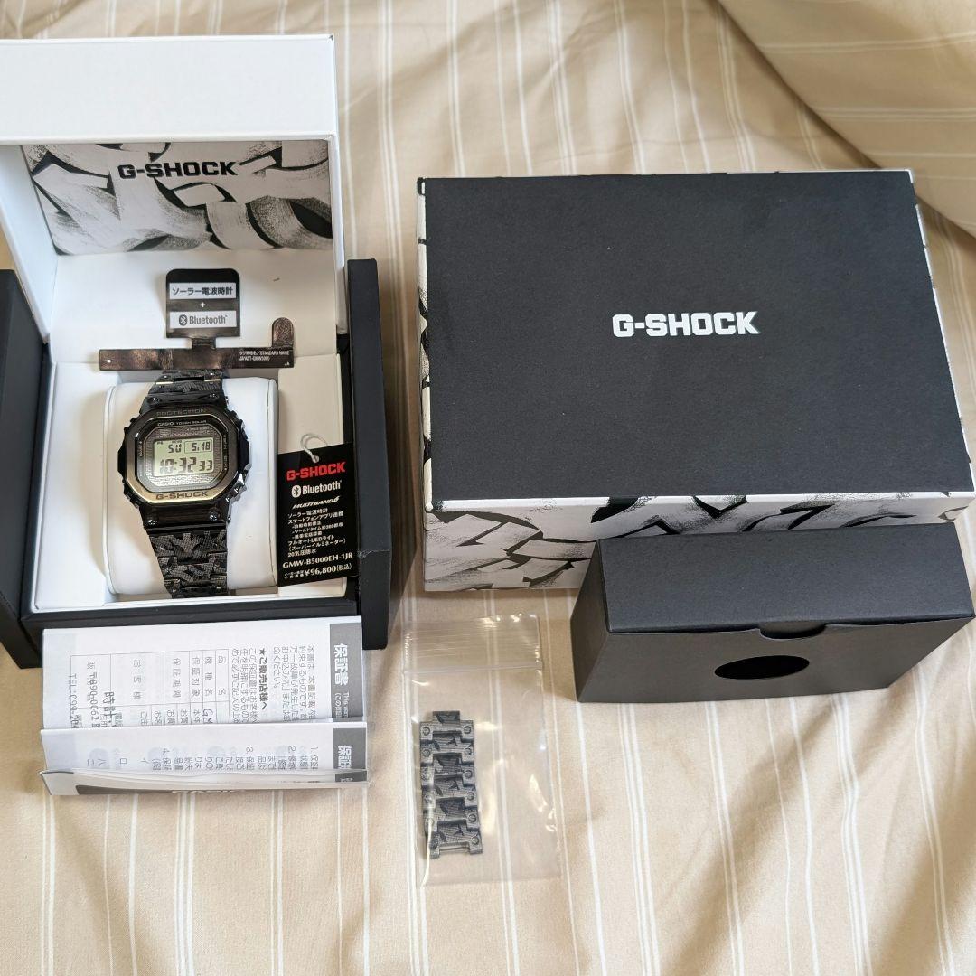 T*o様 カシオ【極美品】GMW-B5000EH-1JR 40周年記念