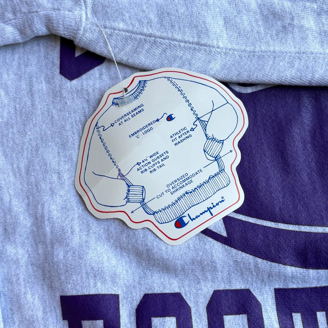 90s Champion Reverse Weave 3段プリント デッド