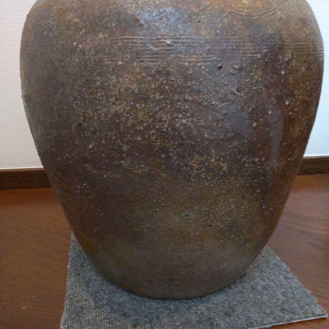 中　壺　備前焼　29