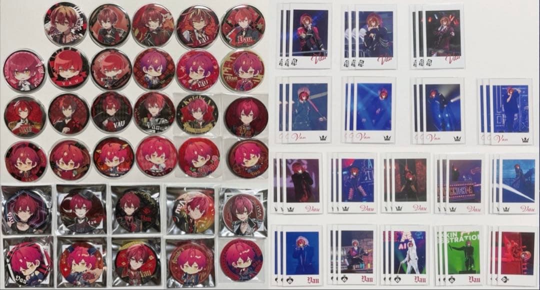 ばぁうくん 缶バ フォトカ 騎士A 騎士X