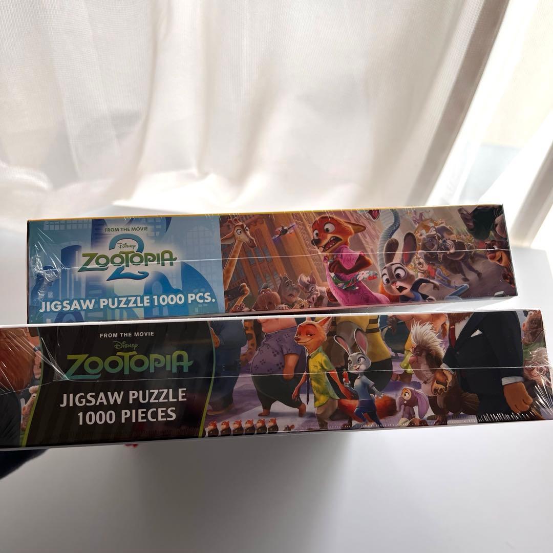 ズートピア&ズートピア2 ジグソーパズル　1000ピース　2個セット