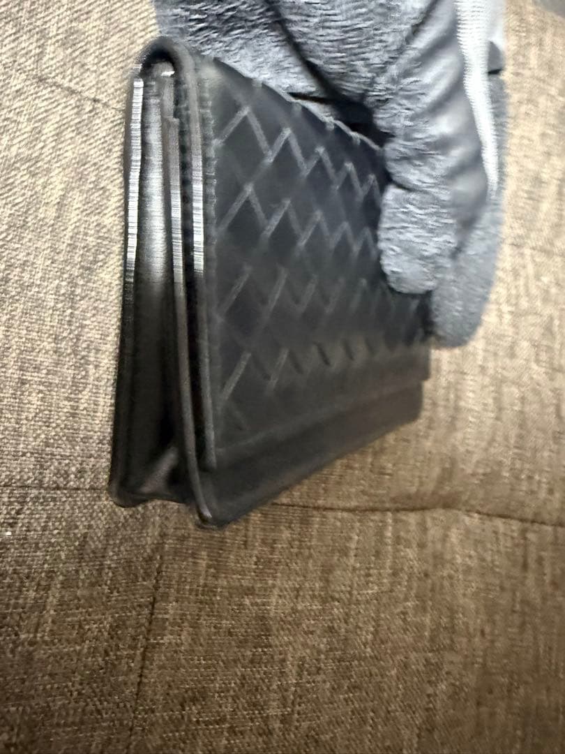 ボッテガヴェネタ　VINTAGE BOTTEGA 名刺入れ　黒　ブラック