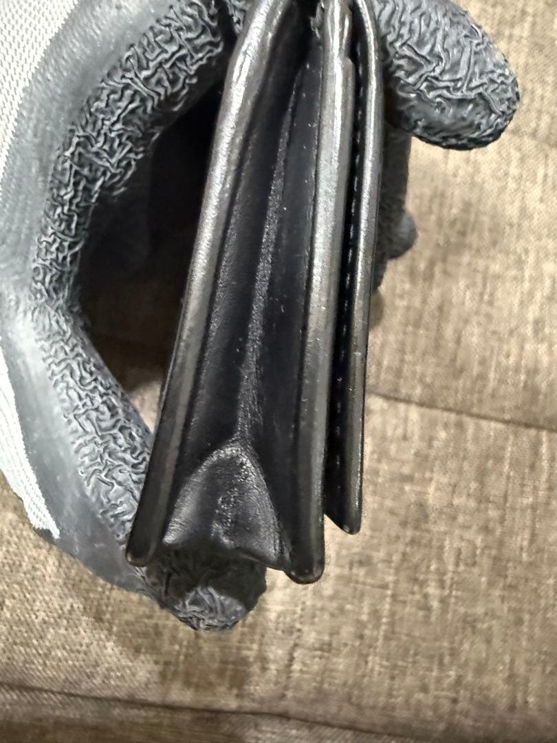 ボッテガヴェネタ　VINTAGE BOTTEGA 名刺入れ　黒　ブラック