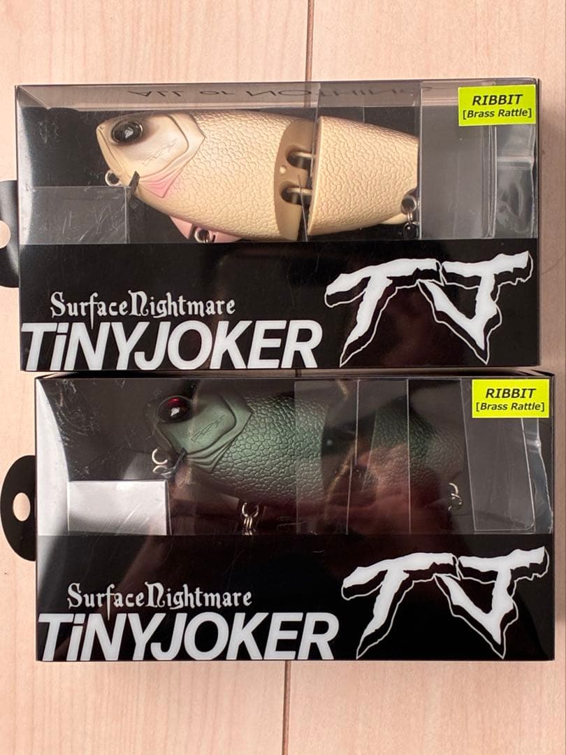 DRTタイニージョーカーTJ RIBBIT(Ｂrass Rattle)２セット