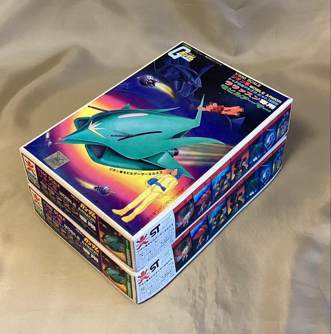 当時物バンザイマーク ガンプラ ララァスン専用モビルアーマー 旧キット2点セット