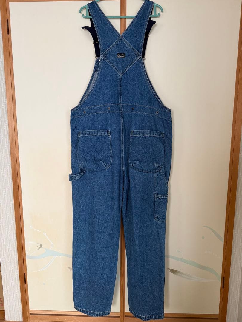 ゴーヘンプ デニムオーバーオール
