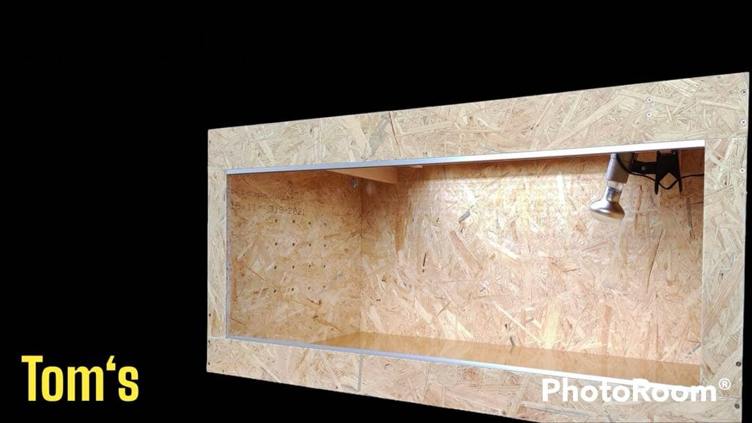 爬虫類ケージ 90×40×50㎝ アクリル変更