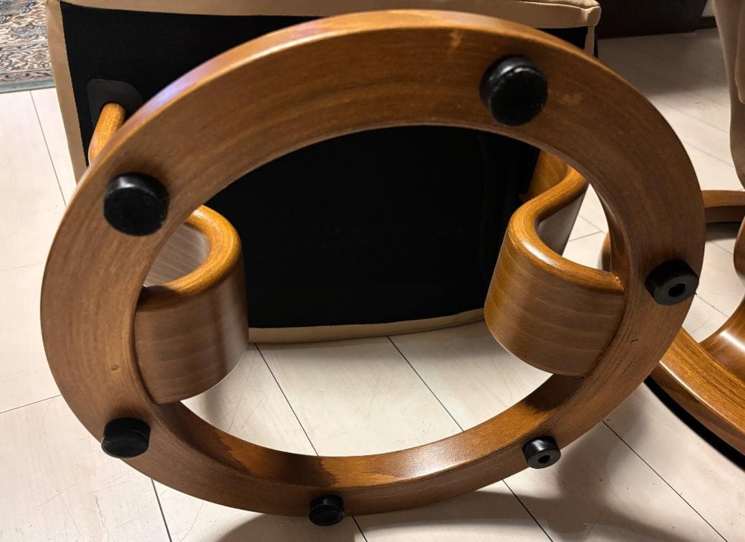 まことくん EKORNESストレスレスリクライニングチェア本革 オットマン