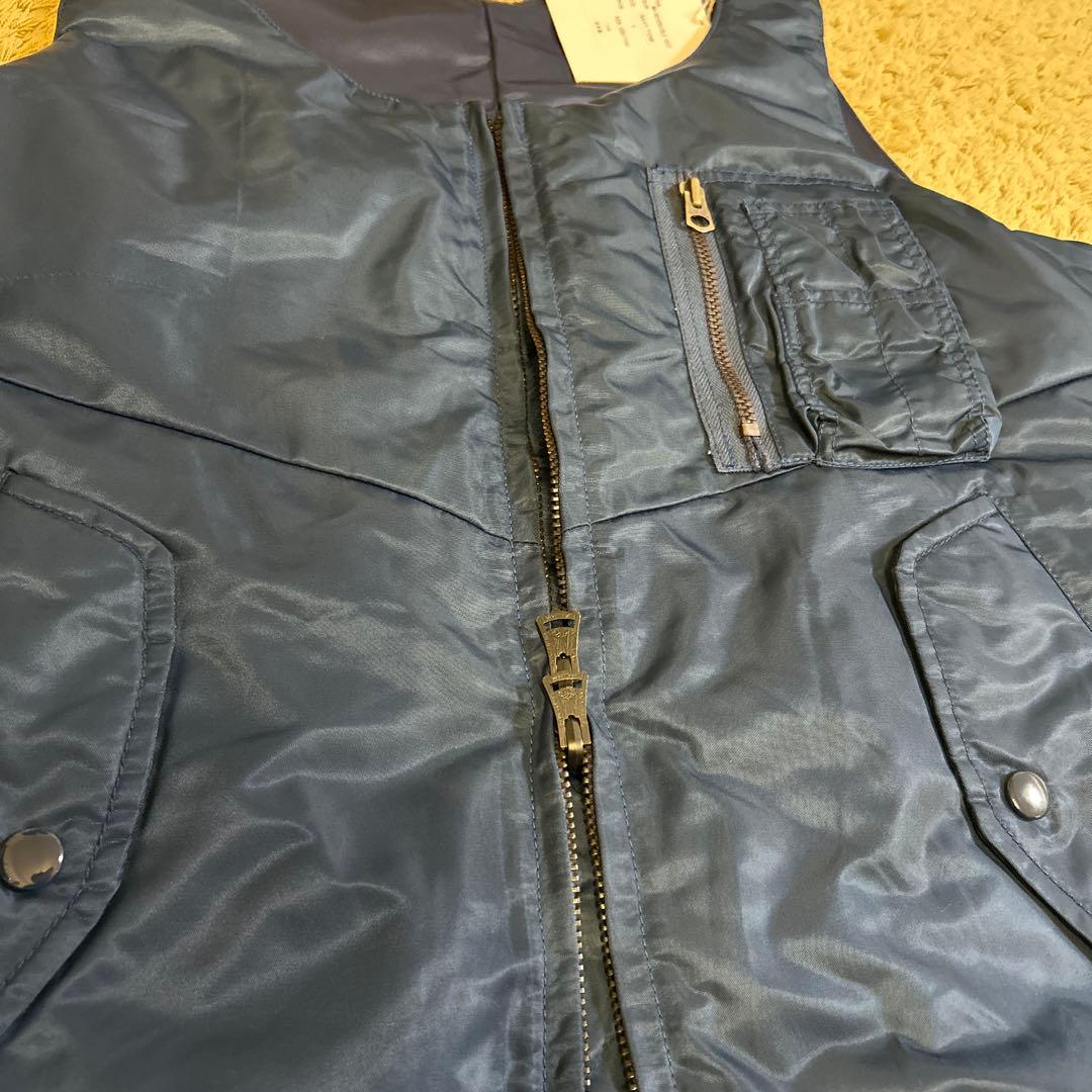 ink（インク） ma-reversibl vest ネイビー